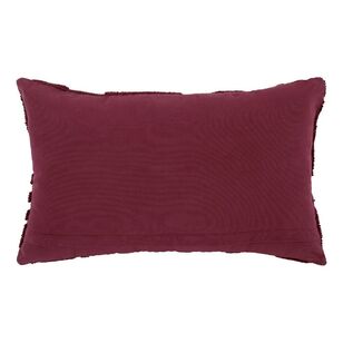 KOO Navan Knitted Cushion I Berry 40 x 60 cm