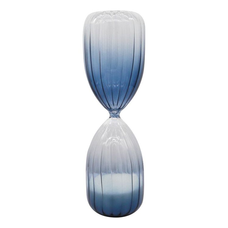 KOO Serene Haven Large Hourglass Clear 7.5 x 7.5 x 24.5 cm