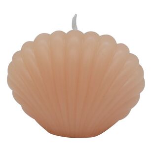 KOO Serene Haven Pink Shell Candle Pink 10 x 4.5 x 7 cm
