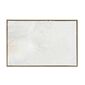 KOO Serene Haven Textured Framed Canvas White 65 x 42 cm