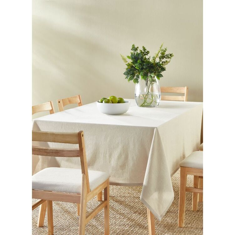 KOO Dahlia Linen Tablecloth Linen
