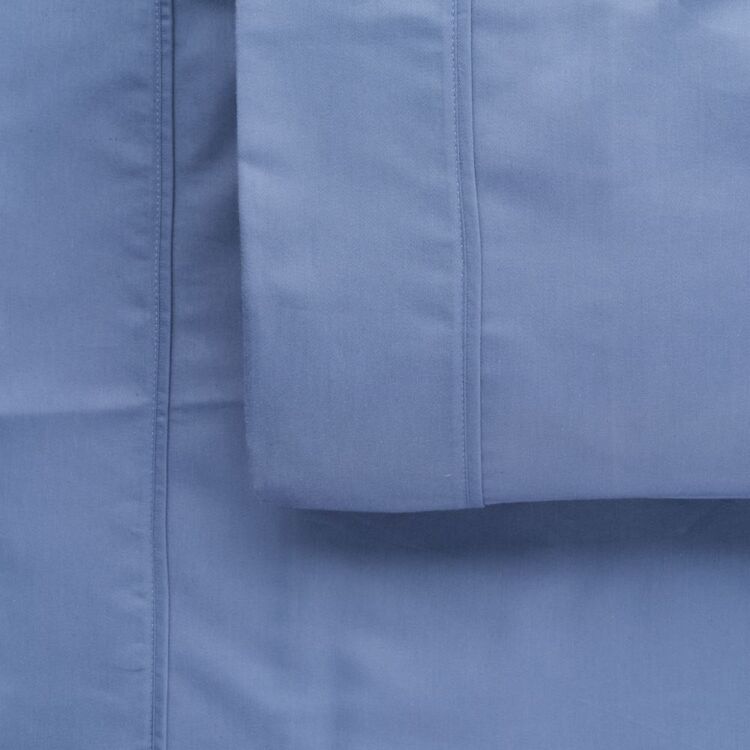 KOO 1200 Thread Count Recycled Sheet Set Captain Blue
