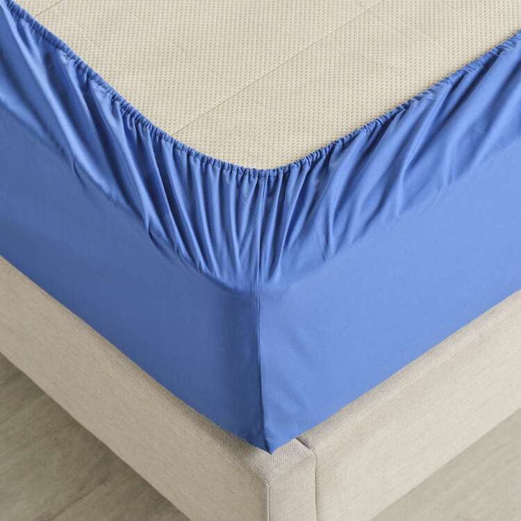 KOO 250 Thread Count Fitted Sheet Marine | KOO Home Store