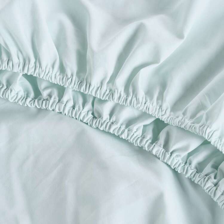 KOO 250 Thread Count Fitted Sheet Mint | KOO Home Store