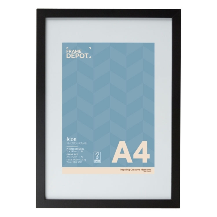 Y Frame Frame Depot Core A4 Frame Black | KOO Home Store