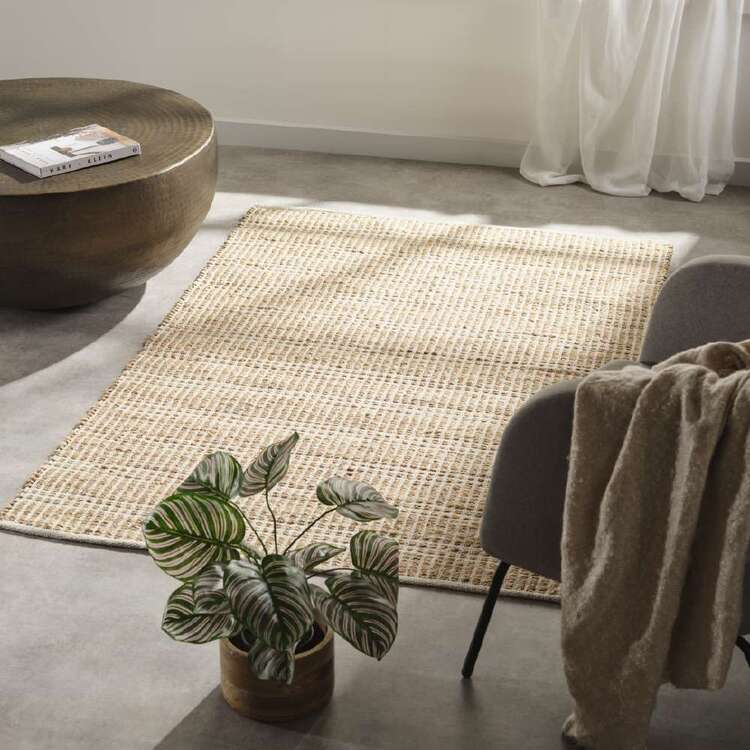 Ntu Rug Torquay Woven Rug Natural | KOO Home Store
