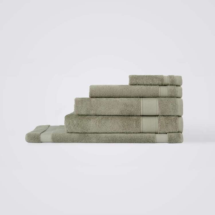 KOO Bamboo Cotton Towel Collection Sage