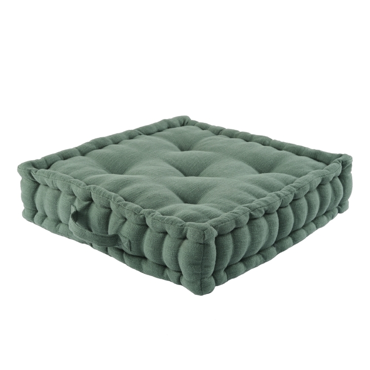 KOO Remy Floor Cushion Green 50 x 50 cm