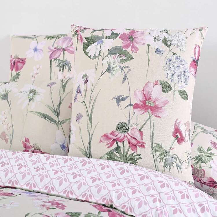 KOO Megan Cotton Linen European Pillowcase Multicoloured European