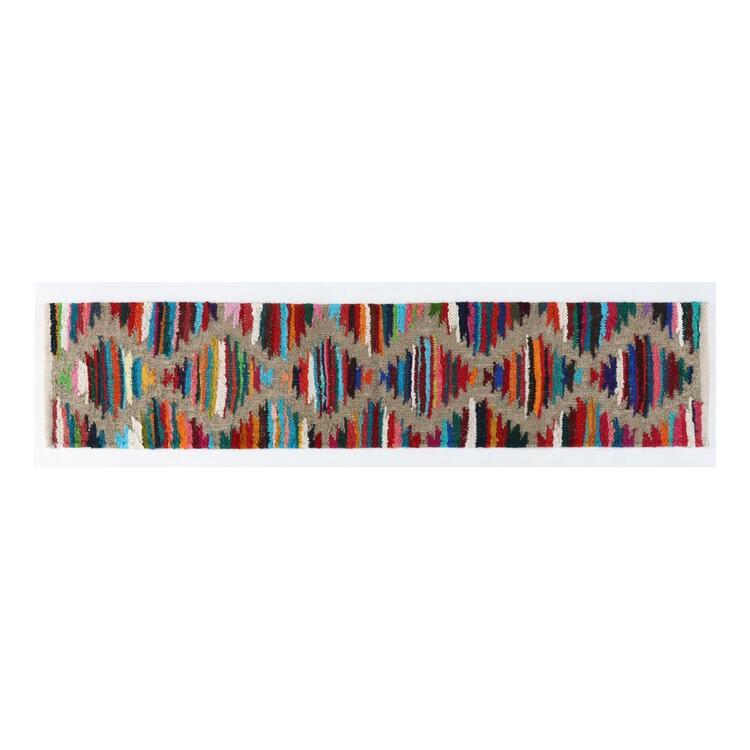 KOO Aztec Chindi Table Runner Multicoloured 33 x 150 cm