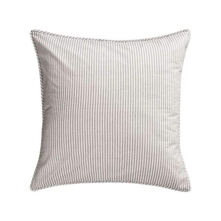 KOO Henley European Pillowcase Grey European
