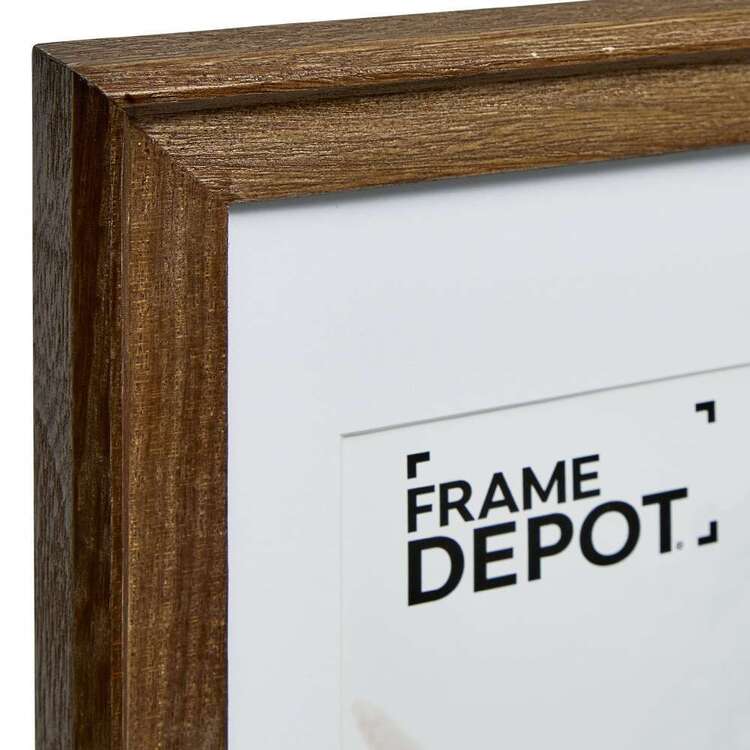Open Photo Frame Frame Depot Harrison 3 Open Photo Frame Brown | KOO Home Store