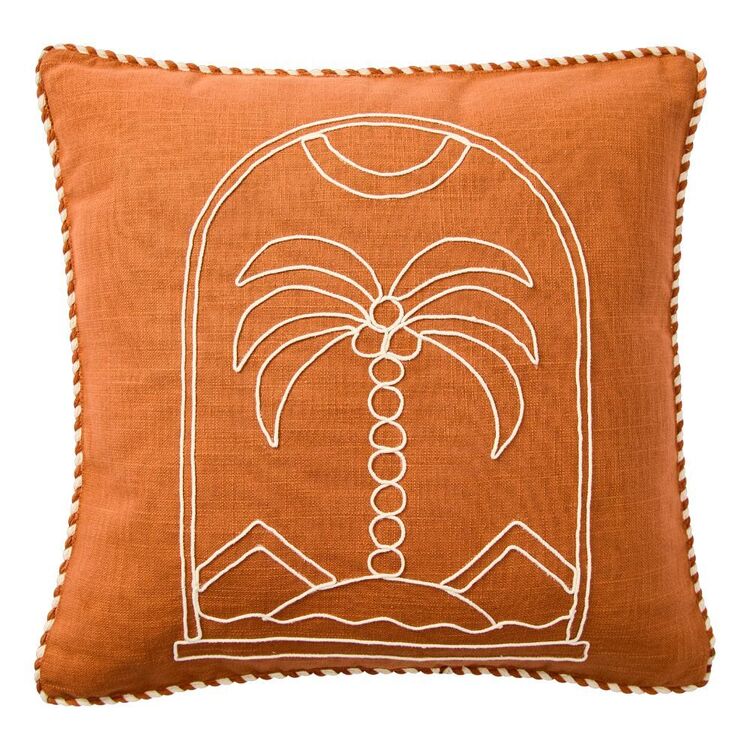 Kussenhoes Velvet 45x45 cm strepen Pemm muted clay Kussenhoes Velvet 45x45 cm strepen Pemm muted clay