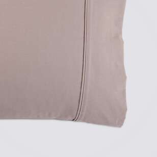 KOO 250 Thread Count Standard Pillowcase Oyster Standard