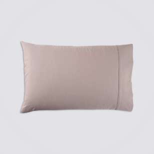 KOO 250 Thread Count Standard Pillowcase Oyster Standard