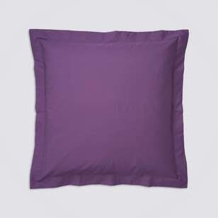 KOO 250 Thread Count European Pillowcase Purple European