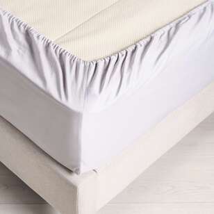 KOO 300 Thread Count Cotton Fitted Sheet Steel