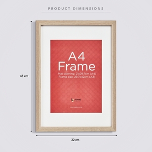 Frame Depot Core A4 Frame Natural A4