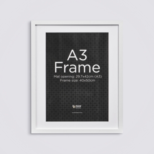 Frame Depot Core A3 Frame White A3