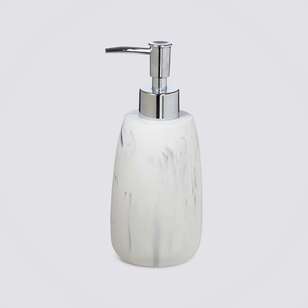 KOO Marble Soap Dispenser White