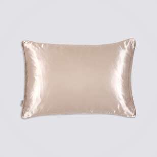 KOO Elite Mulberry Silk/Satin Standard Pillowcase Champagne