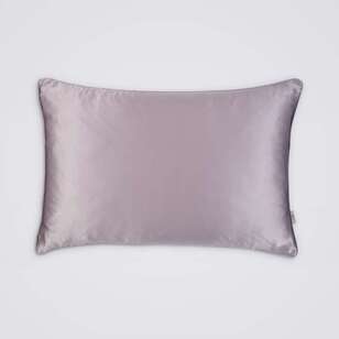 KOO Elite Mulberry Silk/Satin Standard Pillowcase Silver
