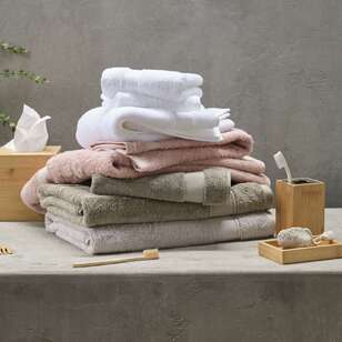 KOO Bamboo Cotton Towel Collection Sage