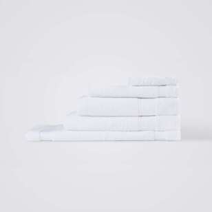 KOO Bamboo Cotton Towel Collection White