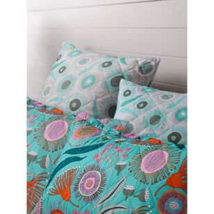 KOO Jocelyn Proust Native Floral European Pillowcase Blue/Multicoloured European