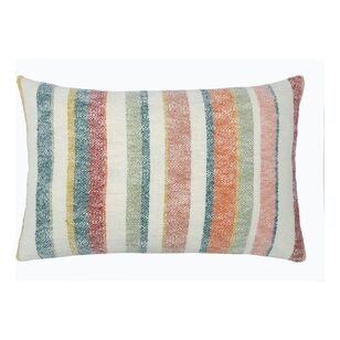 KOO Desert Sun Kamal Woven Striped Cushion Multicoloured 40 x 60 cm