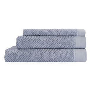 KOO Peyton 550GSM Towel Collection Blue