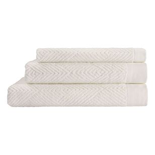 KOO Peyton 550GSM Towel Collection White