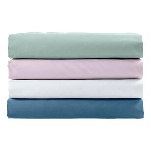 KOO 250 Thread Count Cotton Tencel Fitted Sheet Set White