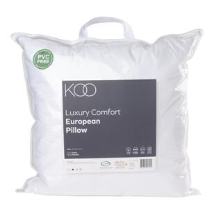 KOO Lux Comfort European Pillow White Euro