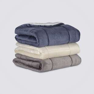 KOO Sherpa Reversible Blanket Charcoal