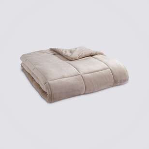 KOO Super Plush Blanket Linen Queen / King