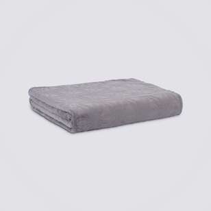 KOO Velvet Touch Blanket Silver 220 x 240 cm