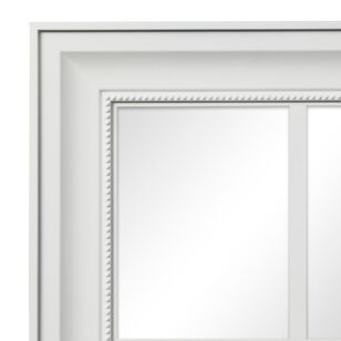 Frame Depot Grid Mirror  White & Black 70 x 80 cm