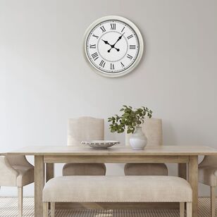 Frame Depot Antoinette Clock Beige & White 76 cm