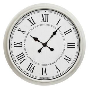 Frame Depot Antoinette Clock Beige & White 76 cm