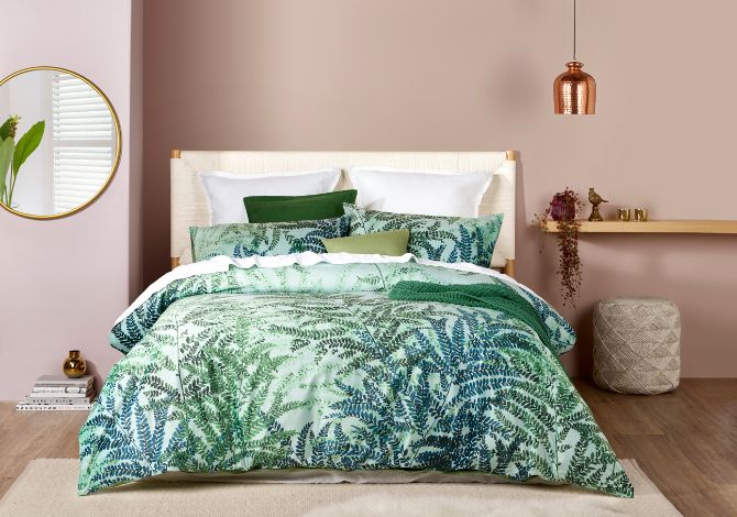 Styling a Tropical Bedroom with KOO