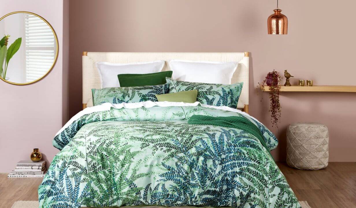 Tropical Bedroom Styling