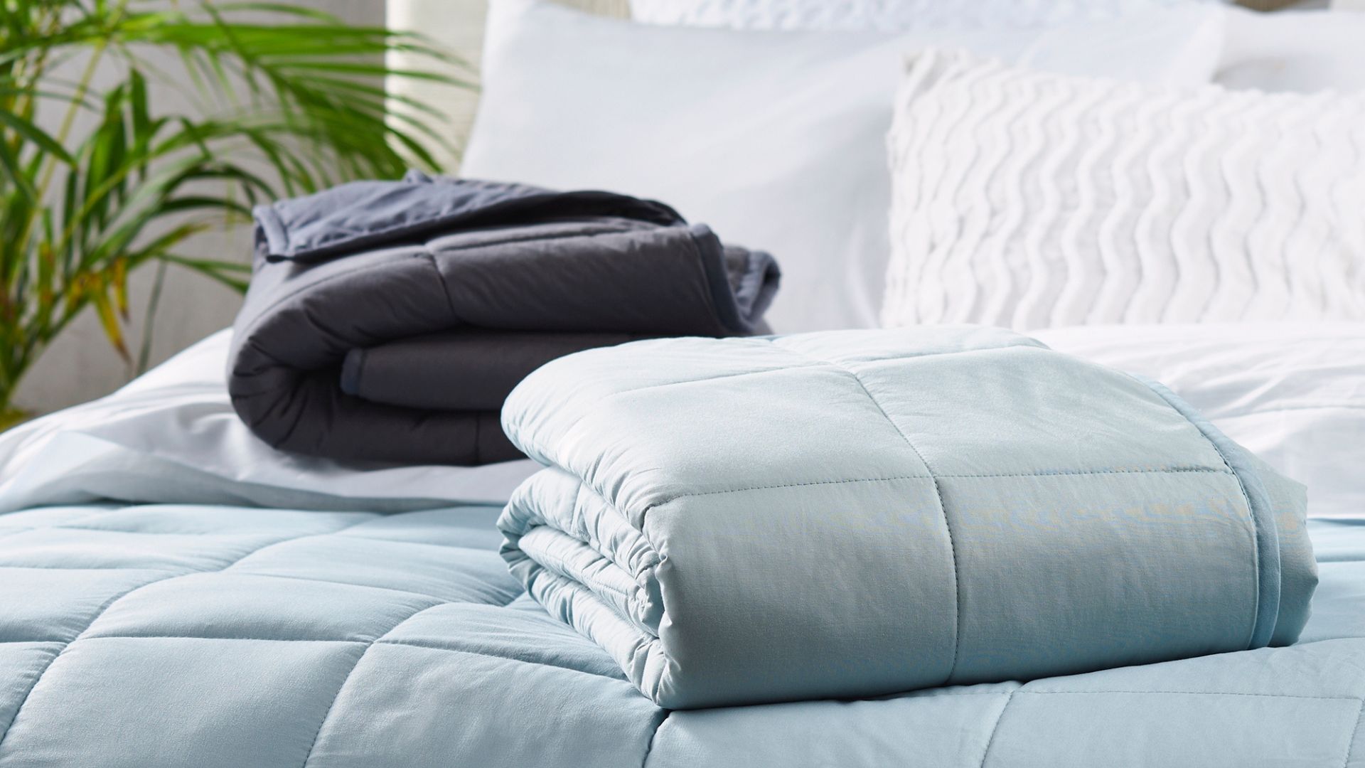 Weighted blankets help you sleep